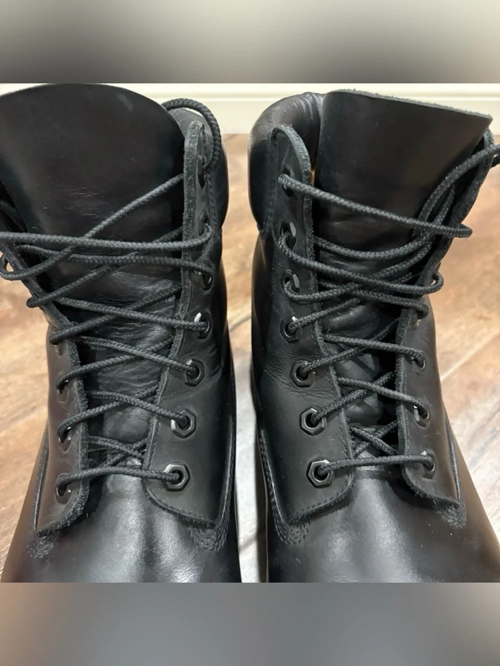 Timberland 10073.BLK Men's 6 inch Premium Waterproof Boots - Black Size 12